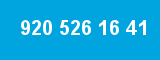 920 526 16 41